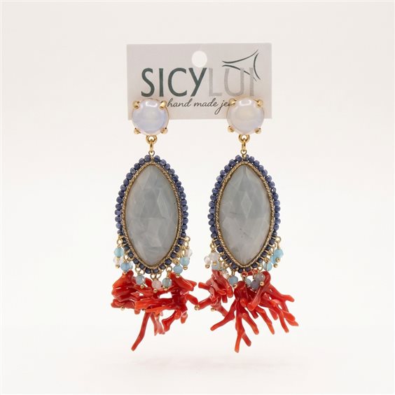 Orecchini Sicylui Donna in Argento 1455OR8 - 1455OR8